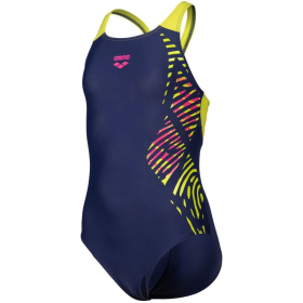 ARENA KUPACI KOSTIM GIRL'S ARENA VORTEX SWIMSUIT V BACK ZA DEVOJČICE