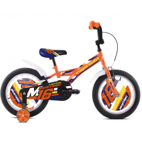 CAPRIOLO "BMX 16""HT MUSTANG ORANZ-PLAVO" ZA DEČAKE