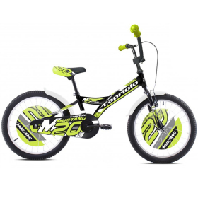 CAPRIOLO "BMX 20""HT MUSTANG CRNO-LIME" ZA DEČAKE