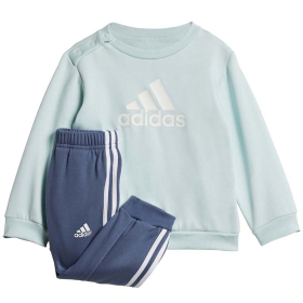 ADIDAS KOMPLET TRENERKA I BOS LOGO JOG HALMIN/WHITE DEČACI UZRASTA 0-4 GODINE
