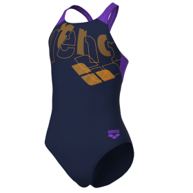 ARENA KUPACI GIRL'S ARENA TALES SWIMSUIT V BACK ZA DEVOJČICE