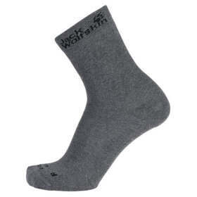 JACK WOLFSKIN CARAPE CASUAL SOCK CLASSIC CUT (2X)