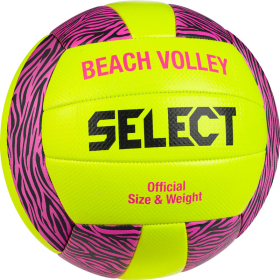 SELECT LOPTA ODB.BEACH VOLLEY V23 YELLOW/PINK 5 UNISEX