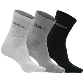 GSA CARAPE ORGANICPLUS[+] X3 FULLY CUSHIONED CREW SOCKS / 3PACK ZA MUŠKARCE