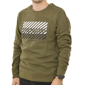 EASTBOUND DUKS MNS STRIPE FLEECE CREW ZA MUŠKARCE