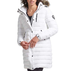 SUPERDRY ZENSKA SUPERDRY JAKNA FUJI HOODED MID LENGTH PUFFER ZA ŽENE