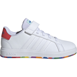 ADIDAS PATIKE GRAND COURT 2.0 EL K FTWWHT/FTWWHT/BRIRED ZA DEVOJČICE