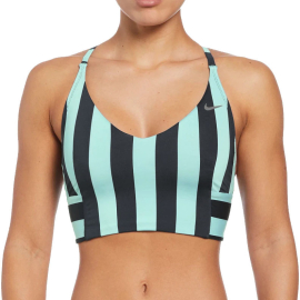 NIKE KUPACI KOSTIM NIKE STATEMENT STRIPE V-NECK MIDKINI ZA ŽENE