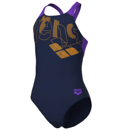 ARENA KUPACI GIRL'S ARENA TALES SWIMSUIT V BACK ZA DEVOJČICE