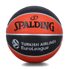 SPALDING KOSARKASKA LOPTA EUROLEAGUE GUMA REPLICA TF-150 OUT. S.7