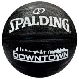 SPALDING KOSARKASKA LOPTA DOWNTOWN BLACK S.7