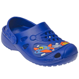 POLLINO PAPUČE E077PF021 BLUE ZA DEČAKE