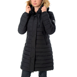 SUPERDRY ZENSKA  JAKNA FUJI HOODED MID LENGTH PUFFER ZA ŽENE